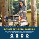 GCI Outdoor Slim-Fold Portable Cook Station Table