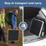 Adjustable Folding Aluminum Camping Table for Outdoors