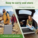 WildFinder Lightweight Folding Camping Table with Storage