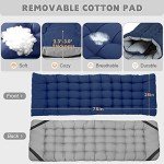 ABORON Heavy-Duty Folding Camping Cot with Mat