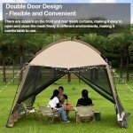 iCool 11x11 Ft Screened Canopy Tent Shelter