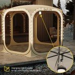 EAST OAK Portable Pop-Up Screen Tent, 10x10 FT