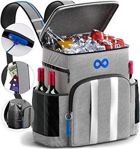 Leak-Proof Insulated Cooler Backpack for Adventures