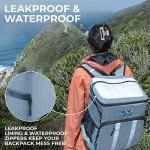 Leak-Proof Insulated Cooler Backpack for Adventures