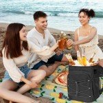 Expandable Insulated Backpack Cooler for Adventures