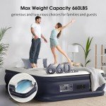 VOSSER Full Air Mattress with Built-in Pump