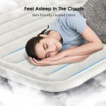 VOSSER Full Air Mattress with Built-in Pump