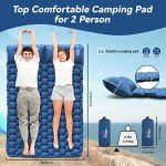 HiiPeak Inflatable Double Camping Mat with Pump