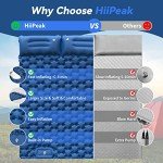 HiiPeak Inflatable Double Camping Mat with Pump