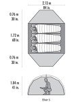 MSR Elixir Lightweight 3-Person Backpacking Tent