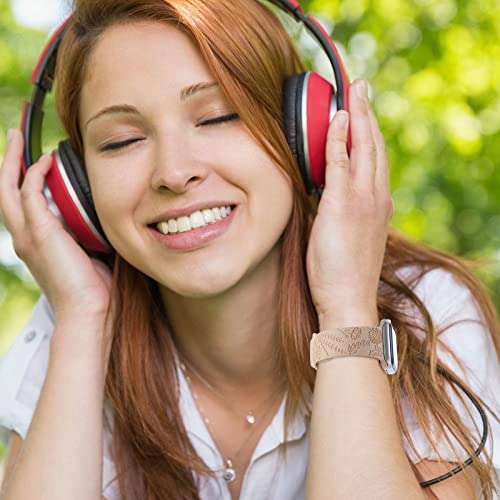 Floral Engraved Silicone Band for Apple Watch