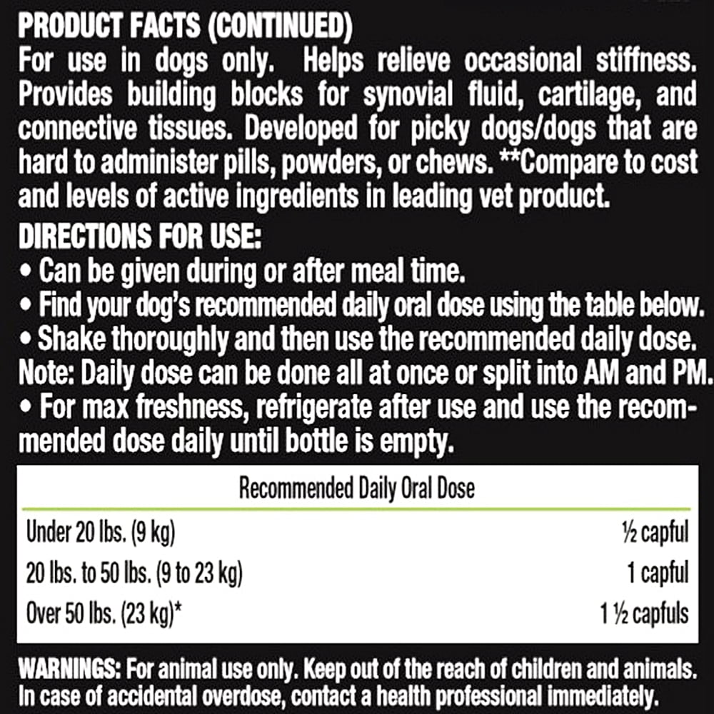 Liquid-Vet Hip & Joint Supplement for Dogs, 16 oz