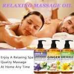 Couples Massage Oil Gift Set for Date Night