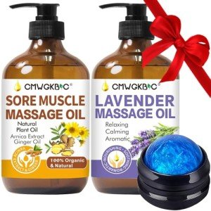 Romantic Massage Oil Gift Set for Couples