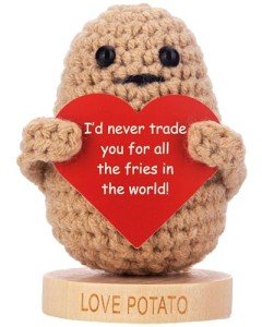 Cute Potato with 30 Romantic Messages for Him