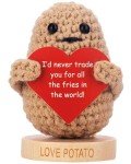 Cute Potato with 30 Romantic Messages for Him