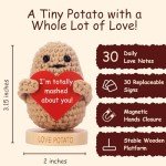 Cute Potato with 30 Romantic Messages for Him