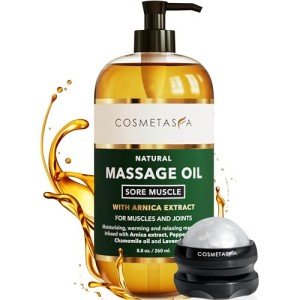 Massage Oil for Sore Muscles - Perfect for Couples