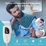 Electric Heating Pad for Neck & Shoulders Relief