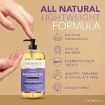 Lavender Massage Oil with Roller Ball - Couples Relaxation