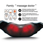 Couples Shiatsu Neck and Back Massager with Heat