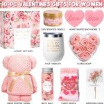 Romantic Rose Bath Spa Gift Set for Her