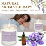 Aromatherapy Candle Gift Set for Couples