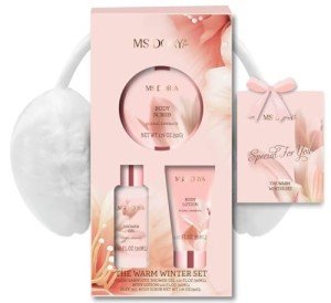 Valentine's Spa Gift Set for Her: 5 Pieces