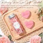 Romantic Rose Bath Spa Gift Set for Her