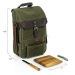 Wine Tote with Cheese Board & Knife Set