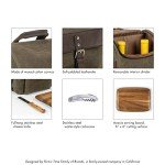 Wine Tote with Cheese Board & Knife Set