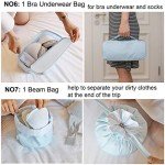 Couples Travel Packing Cubes Set - 8 Pieces