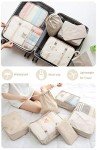 9-Piece Travel Packing Cube Set with Shoe Bag