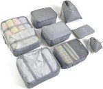 Travel Packing Cubes Set for Couples – 8 Pieces