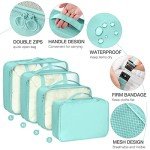 8-Piece Packing Cube Set for Couples Travel