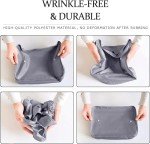 Travel Packing Cubes Set for Couples – 8 Pieces