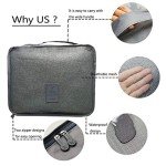 Travel Storage Bags Set for Couples - Grey