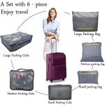 Travel Storage Bags Set for Couples - Grey