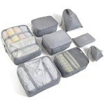 8-Piece Packing Cube Set for Travelers