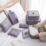 7-Piece Packing Cubes for Travel Couples