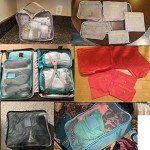 Travel Storage Bags Set for Couples - Grey
