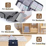 8-Piece Packing Cube Set for Travelers