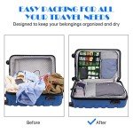 7-Piece Travel Packing Cube Set for Couples