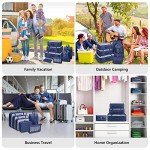 Mossio Set of 9 Travel Bag Organizer