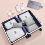 7-Piece Packing Cubes for Travel Couples