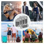 7-Piece Travel Packing Cube Set for Couples