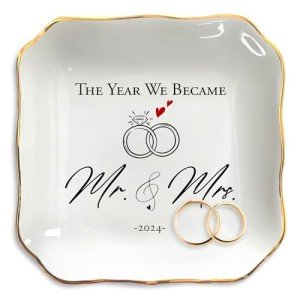 Romantic Trinket Dish for Couples and Weddings