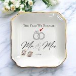 Romantic Trinket Dish for Couples and Weddings