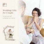 Romantic Couple Figurines for Anniversary and Gifts
