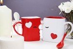 Kissing Mugs Set for Couples – Perfect Gifts